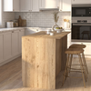 Τραπέζι Πάγκος Κουζίνας Peres Sepet Oak 150x70x91,8 εκ.