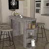 Bar Table Vigne Concrete Gray 150x51.6x101.8 cm