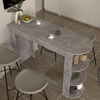 Bar Table Vigne Concrete Gray 150x51.6x101.8 cm
