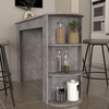 Bar Table Vigne Concrete Gray 150x51.6x101.8 cm