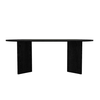 Τραπέζι Cortado χρώμα sencron black 200x90x74εκ.