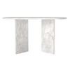 Τραπέζι Cortado χρώμα λευκό εφέ μαρμάρου 138x80x75εκ.