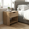 Κομοδίνο Mida χρώμα sepet oak 45x40x52εκ.