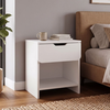 Mida bedside cabinet white 45x40x52 cm