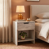 Mida bedside cabinet travertine 45x40x52 cm