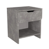 Mida bedside cabinet, concrete grey, 45x40x52 cm