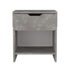 Mida bedside cabinet, concrete grey, 45x40x52 cm