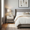 Mida bedside cabinet, sandstone, 45x40x52 cm