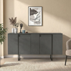 Μπουφές Orontes χρώμα ανθρακί 160x35,2x80εκ.