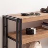 Κονσόλα Atlas χρώμα atlantic pine 140x35x80εκ.