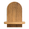 Ραφιέρα τοίχου Artwill Mdf χρώμα oak 26x13x35εκ.