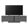 Έπιπλο τηλεόρασης Arlen με Led Rgb χρώμα ανθρακί 180x32x50εκ.