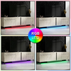 Έπιπλο τηλεόρασης Arlen με Led Rgb χρώμα travertine 180x32x50εκ.
