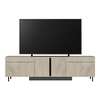 Έπιπλο τηλεόρασης Arlen με Led Rgb χρώμα travertine 180x32x50εκ.