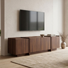 Έπιπλο τηλεόρασης Dorma χρώμα καρυδί 180x35x46,2εκ.