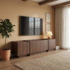 Έπιπλο τηλεόρασης Dorma χρώμα καρυδί 180x35x46,2εκ.