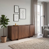 Μπουφές Dorma χρώμα καρυδί 180x45x80,2εκ.
