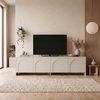 Έπιπλο τηλεόρασης Aurelia χρώμα κρεμ 180x32x45εκ.