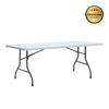 Τραπέζι catering - συνεδρίου Capri πτυσσόμενο - μονοκόμματη επιφάνεια χρώμα λευκό του πάγου 198x90x74εκ.