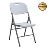 Καρέκλα catering - συνεδρίου Capri πτυσσόμενη χρώμα λευκό του πάγου 45x50x88εκ.