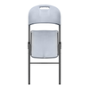 Καρέκλα catering - συνεδρίου Capri πτυσσόμενη χρώμα λευκό του πάγου 45x50x88εκ.