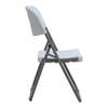 Καρέκλα catering - συνεδρίου Capri πτυσσόμενη χρώμα λευκό του πάγου 45x50x88εκ.