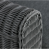 JONAH ΚΑΝΑΠΕΣ 3Θ ΑΝΘΡΑΚΙ RATTAN 200Χ86Χ82cm