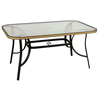 Παραλ/μο Τραπέζι Αλουμινίου 125 x 85 x H72cm