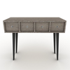 Κονσόλα SIXTIES Ελληνικής Κατασκευής LNA 100x33,6x85cm με 4 συρτάρια