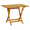 KENT ΤΡΑΠΕΖΙ ΠΤΥΣ/ΝΟ ΑΠΟ ΞΥΛΟ TEAK 130Χ90X75cm