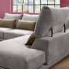 Nemesis Καναπές Γωνία Ελληνικής Κατασκευής XSM 300x230x105cm