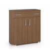 No21 Two-Door Shoe Cabinet with 1 Drawer 75x33x92cm