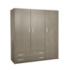 No28 Melamine Wardrobe - Color of Choice 150x60xH180cm