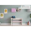Set Desk Nuvola 118x67xH72cm
