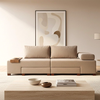 Καναπές Κρεβάτι Πολυμορφικός Perenna Μπεζ 233x93x83 εκ.