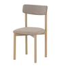 Era Καρέκλα Τραπεζαρίας Taupe 49Χ49Χ82,5cm