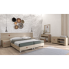 ΣΥΝΘΕΣΗ ΚΡΕΒΑΤΟΚΑΜΑΡΑΣ 7 ΤΕΜΑΧΙΑ ALN HOTEL (ΓΙΑ 2 ΣΤΡΩΜΑΤΑ 90X190) No3 
