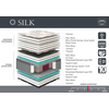 ΣΤΡΩΜΑ ΜΕ ΑΝΕΞΑΡΤΗΤΑ ΕΛΑΤΗΡΙΑ LINEA SILK 90/110/140/150/160