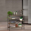 STEP ΒΙΒΛΙΟΘΗΚΗ SONOMA ΜΑΥΡΟ 80x30x120