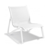 Sunset lounge καρέκλα ΛΕΥΚΗ 74x83x89