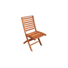 EURO Καρέκλα Πτυσσόμενη Teak Oil Finish 62x46x93cm