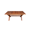 CROSS LEG ΤΡΑΠΕΖΙ ΣΤΑΘΕΡΟ ΤΕΑΚ OIL FINISH 180Χ90Χ75cm