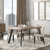 Τραπεζαρία Ελληνικής Κατασκευής No5 140/158.5x90xH78cm