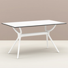 AIR ΤΡΑΠΕΖΙ 140Χ80Χ74εκ. WHITE LAMINATE 12mm