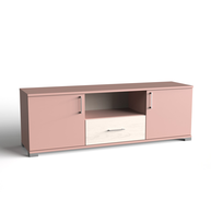 Έπιπλο Τηλεόρασης Δίφυλλο με 1 Συρτάρι 150x40xH51cm