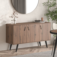 No4 Μπουφές 3Φυλλος 135x44.5xH85cm