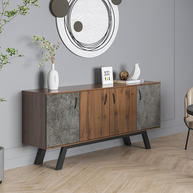 No8 Μπουφές 4Φυλλος 180x44.5xH85cm