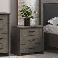 No4 Κομοδίνο 3 Συρτάρια 48x37xH53cm