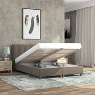 No66 Κρεβάτι με Αποθηκευτικό Χώρο 160x200cm