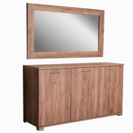 ΜΠΟΥΦΕΣ ΕΛΛΗΝΙΚΗΣ ΚΑΤΑΣΚΕΥΗΣ ΜΕ 3 ΠΟΡΤΕΣ 3 ΡΑΦΙΑ 84*150*50cm ALN 501